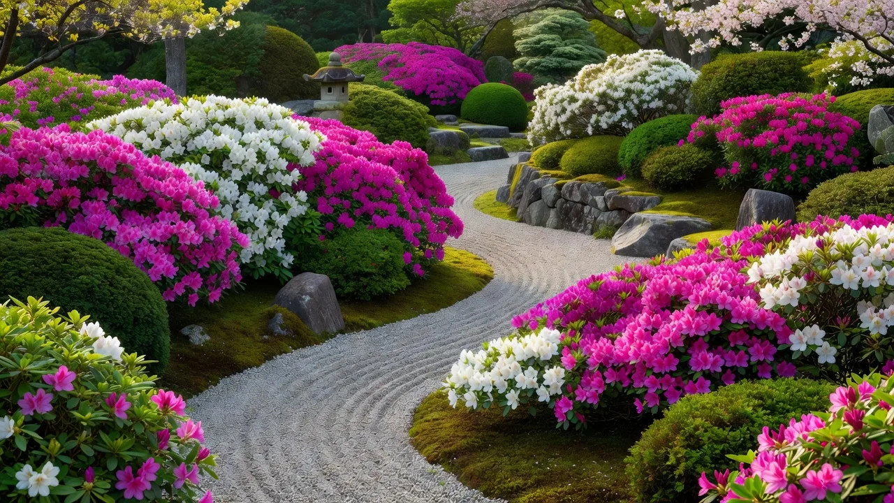 ツツジの植栽